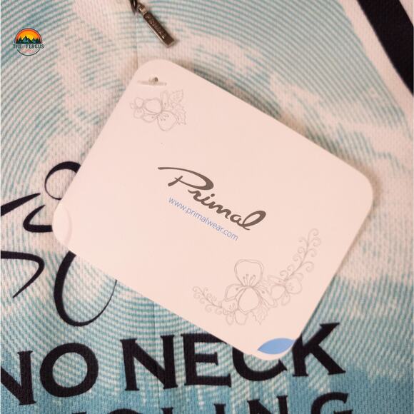 NWT Primal No Neck Cycling Jersey Multicolor Schematic Pockets Women's Large - Picture 10 of 13